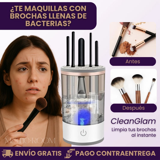 CleanGlam | Brochas limpias en segundos